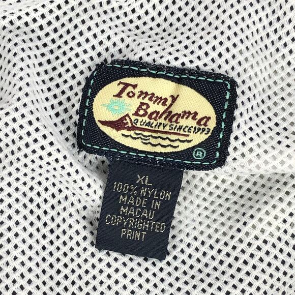 Tommy Bahama Mens Swim Shorts XL Tropical Hawaiian Floral Print Nylon Trunks - Picture 3 of 13